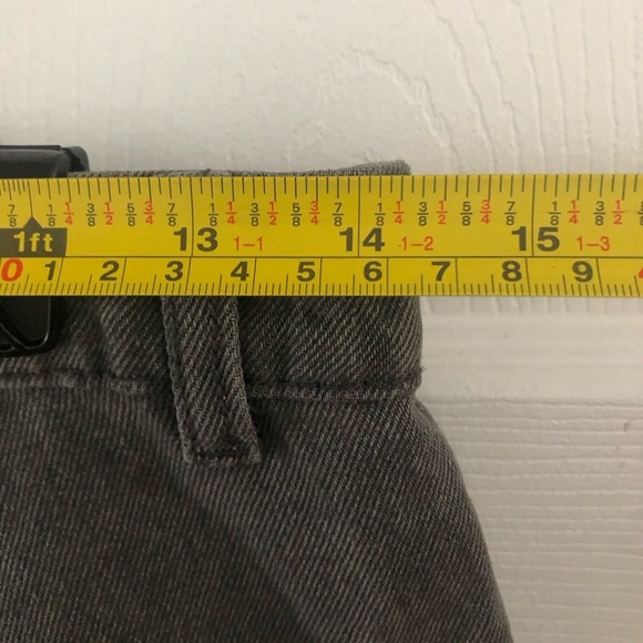 HIGH Rise Wide Leg fringe cropped Jeans 28 - Picture 14 of 15